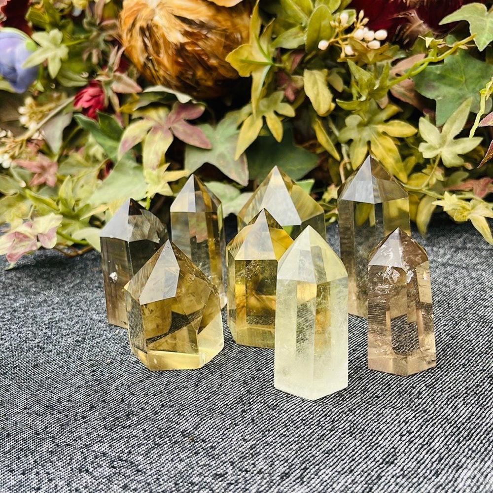 Small Citrine Points